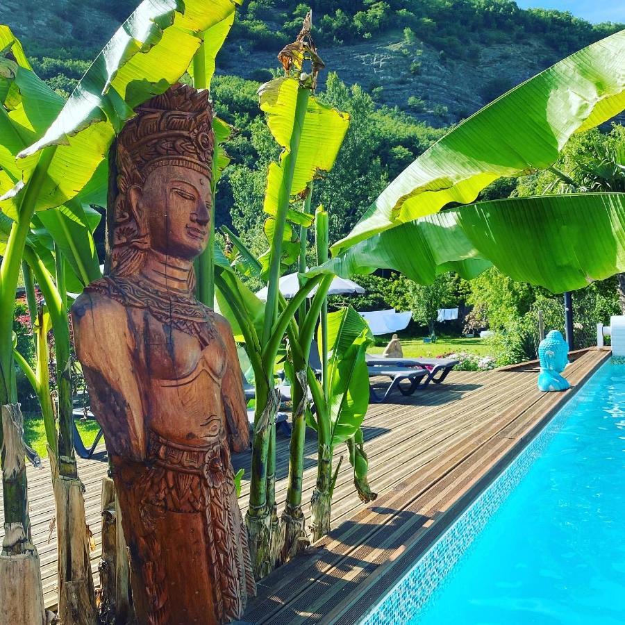 Gite L'O Bleue (Adults Only) Varces-Allieres-et-Risset Bagian luar foto